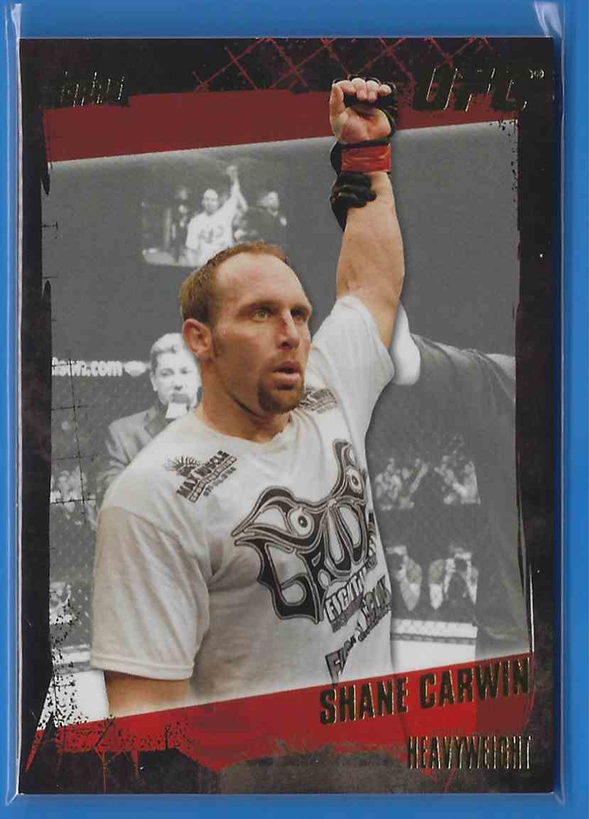 2010 Topps UFC Gold Shane Carwin #98 on Kronozio