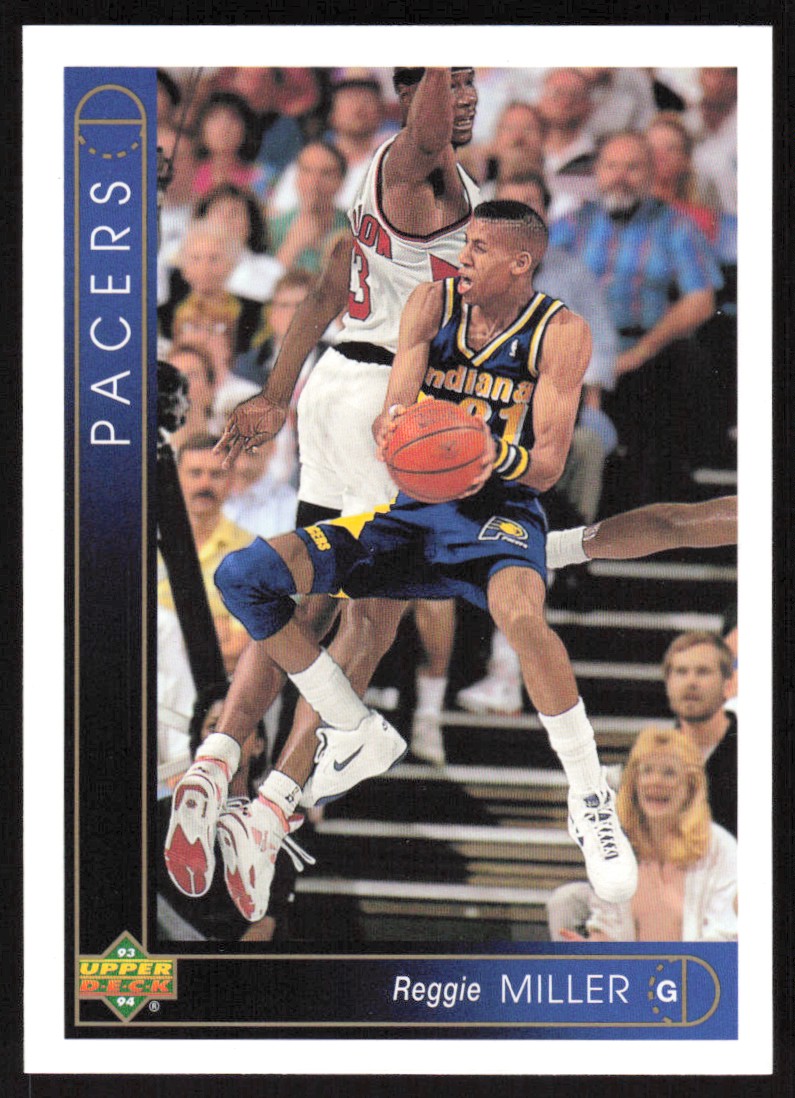 REGGIE MILLER 1993-94 UPPER DECK #148 HOF INDIANA PACERS | eBay