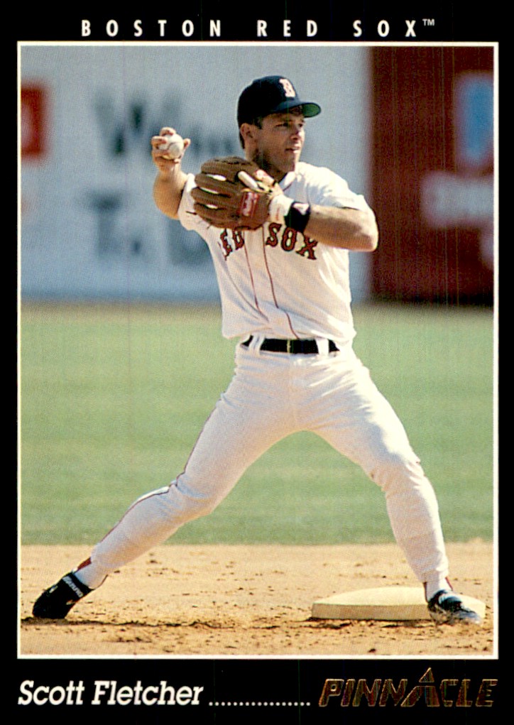週末セール！VAKT.✴︎BOSTON / RED 1993 Pinnacle Scott Fletcher Boston Red Sox #495 | eBay
