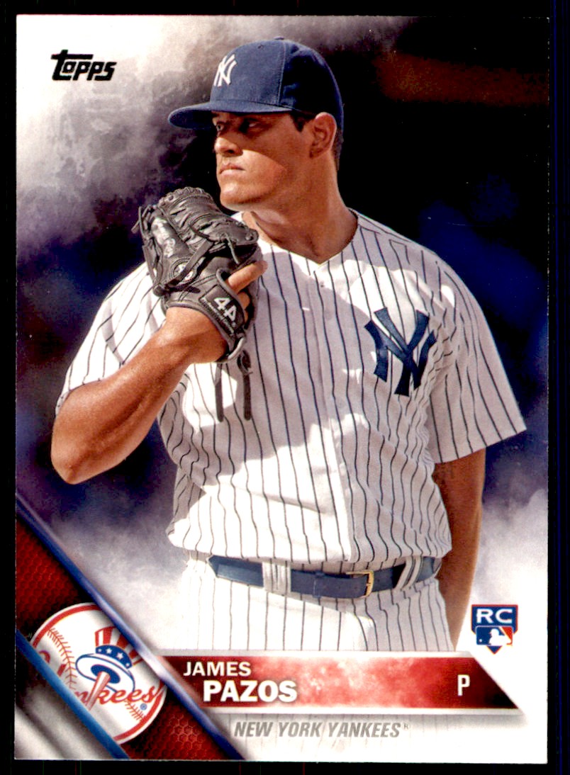 2016 Topps James Pazos #365