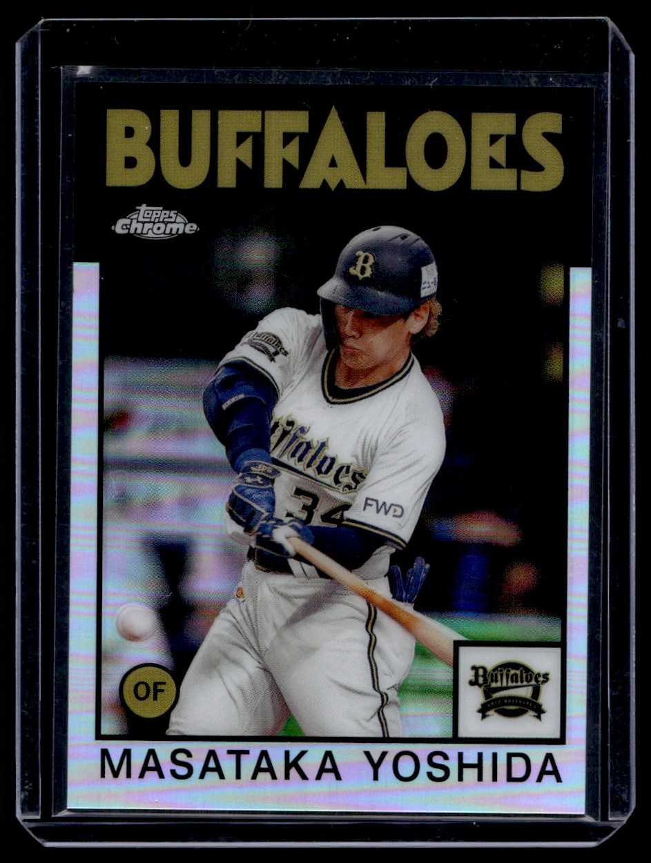 その他 TOPPS 2021 Topps Chrome NPB Masataka Yoshida ORIX Buffaloes #86-MY 1986