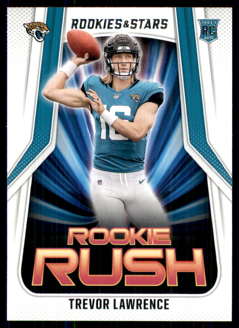 2021 Rookies & Stars Trevor Lawrence Rookie Rush #RR-1 hotsell Rookie Card SGC 9.5