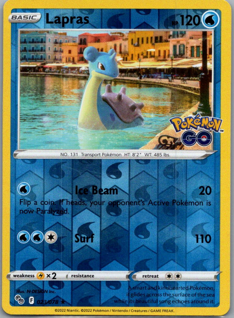 lapras pokemon go card value Lapras - Pokemon 7 Card Set - 25/99 Next Destines - Hidden Fates Pokemon Go  : Buy Online at Best Price in KSA