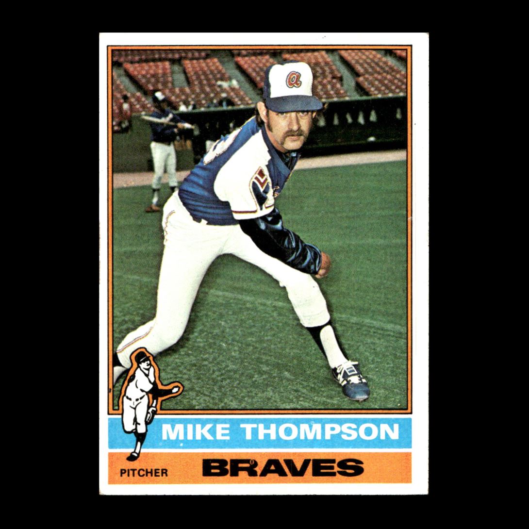 Mike Thompson 1976 Topps Atlanta Braves #536 GM R304 | eBay