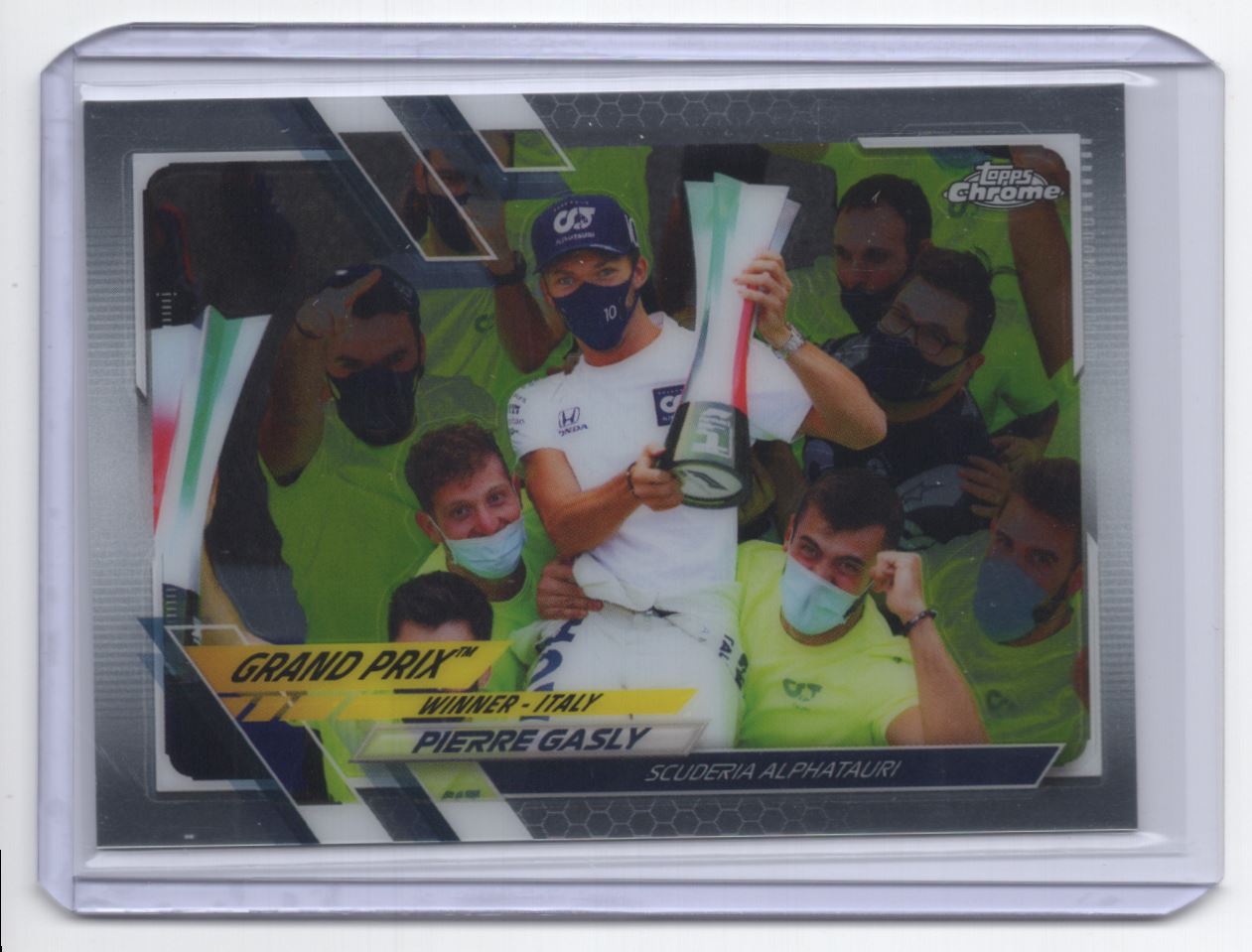 SCUDERIA No.100〜No.145 2021 Topps Chrome Formula 1 Pierre Gasly Scuderia AlphaTauri