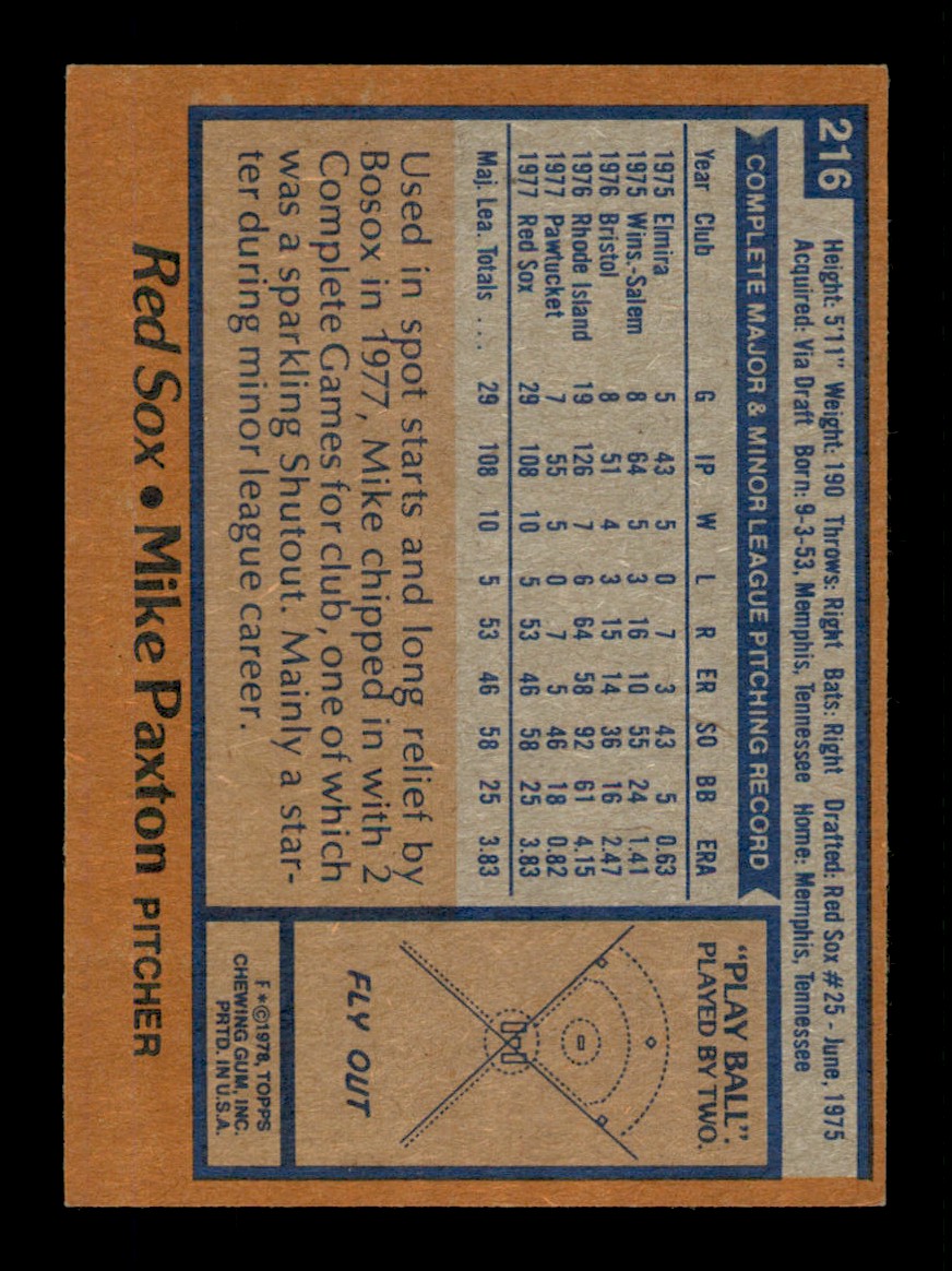 Topps Baseball #1-250 1978 - TÚ ELIGES - Completa tu conjunto - Imagen 431 de 499