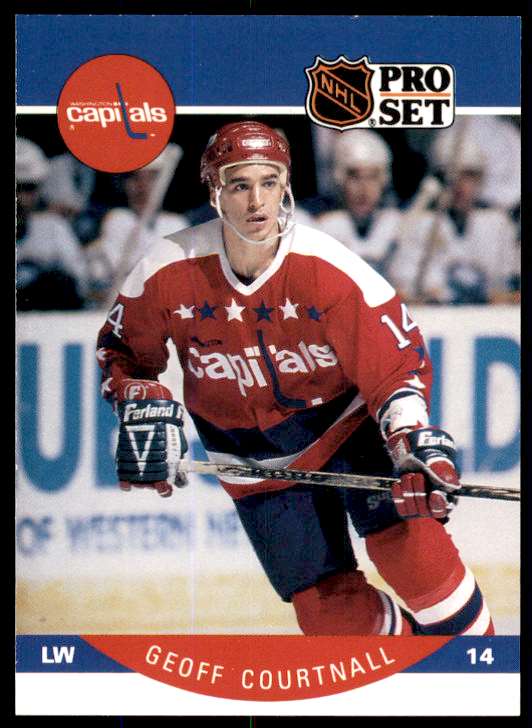 1990-91 Pro Set Geoff Courtnall #309 on Kronozio