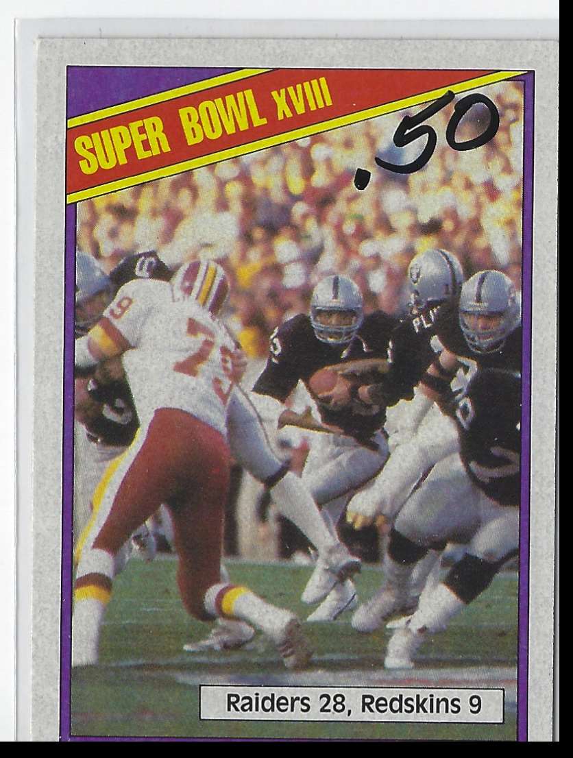 1984 Topps Raiders Team Leaders - Todd Christensen #97