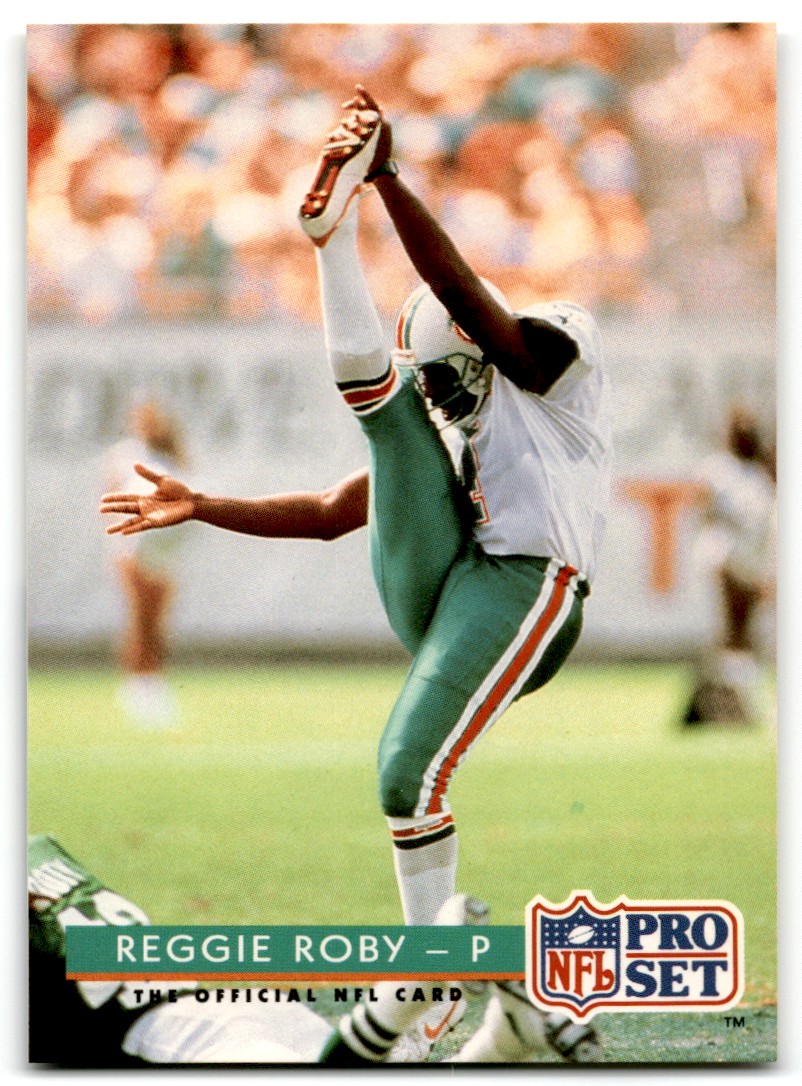1992 Pro Set Reggie Roby #232 card front image