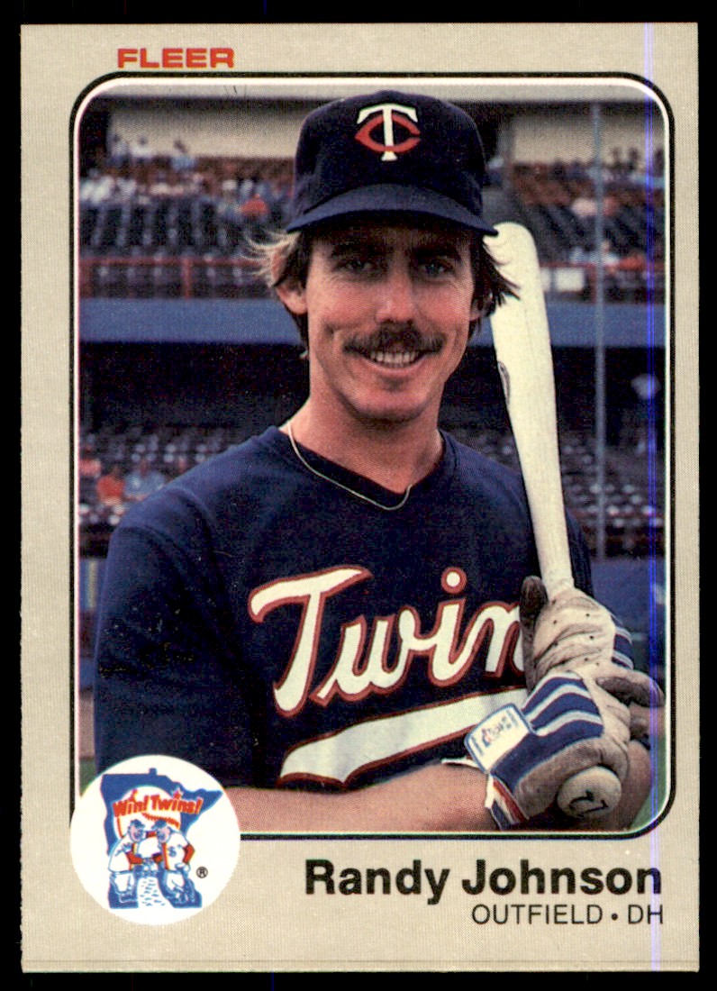 その他 RANDY JOHNSON ROOKIE Rare Error 1989 Topps Randy Johnson Rookie #647 Montreal