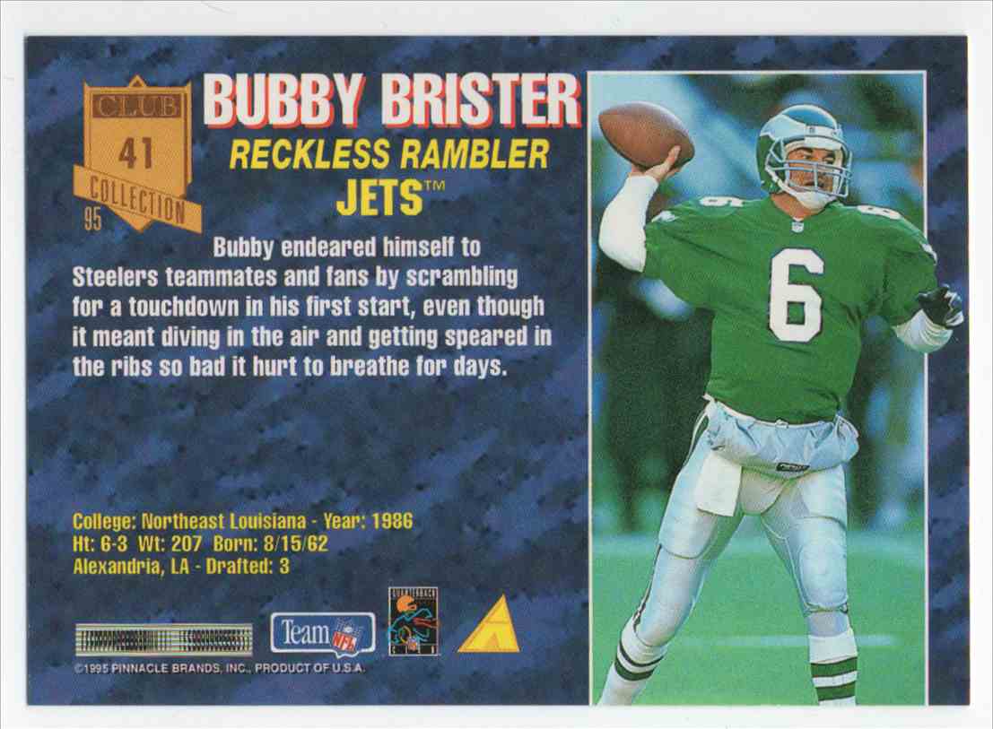 Bubby Brister Steelers 1991 Fleer Ultra #110 – DA PHOENIX CARD SHOP