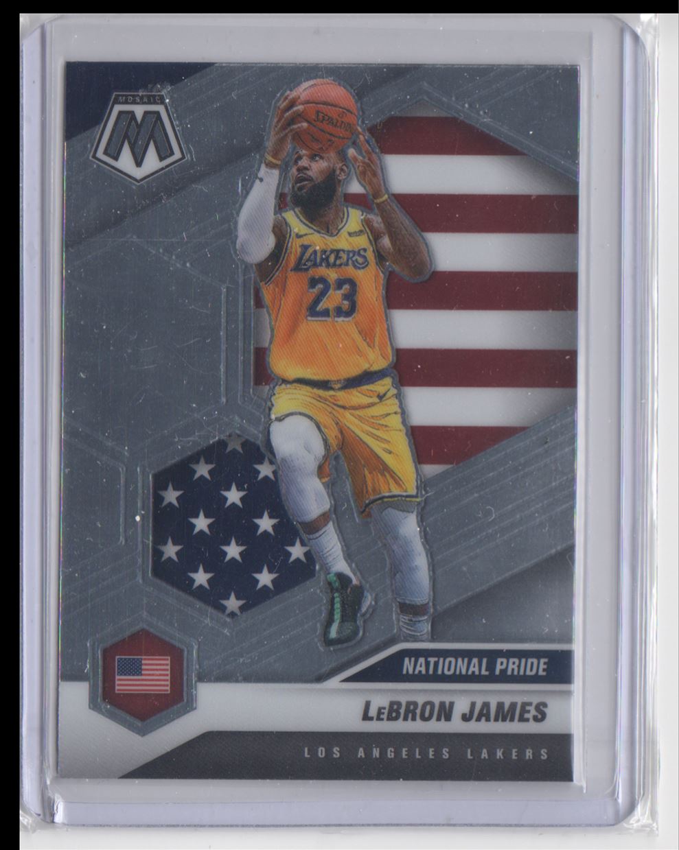 2020 21 Panini Mosaic National Pride LeBron James 247 on Kronozio