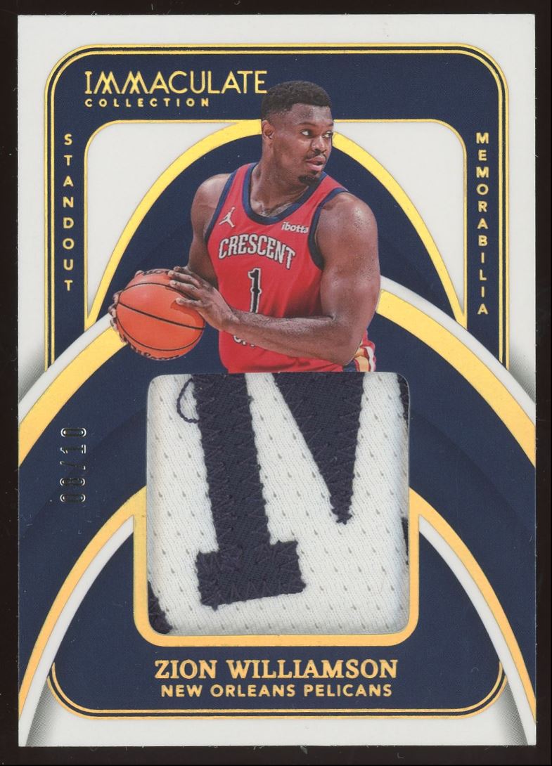 PANINI opulence ZION WILLIAMSON RCナイキパッチ Zion Williamson #SM-ZIO 2023-24 Immaculate Standout