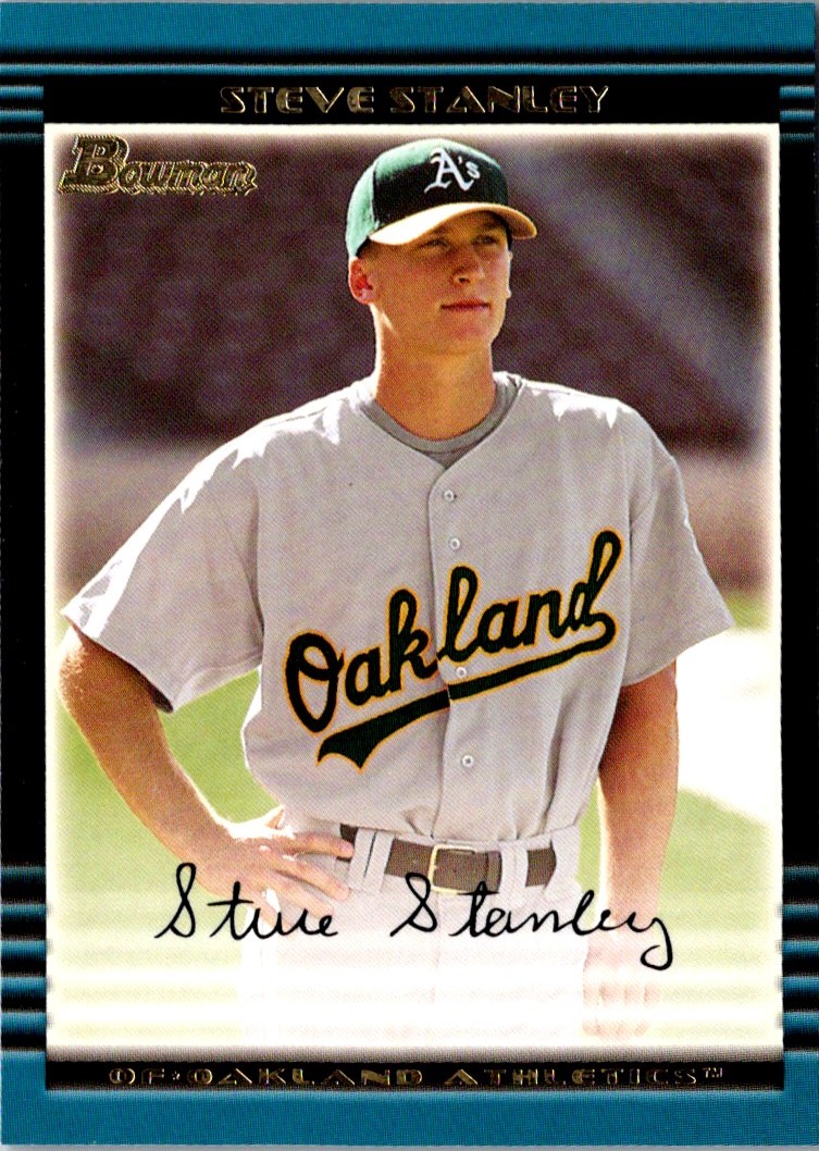 2002 Bowman Draft Picks & Prospects Steve Stanley #BDP67