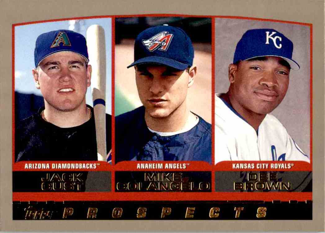 2000 Topps PROSPECTS Tim Raines Jr., Gary Matthews Jr., Garry Maddox Jr.  #445