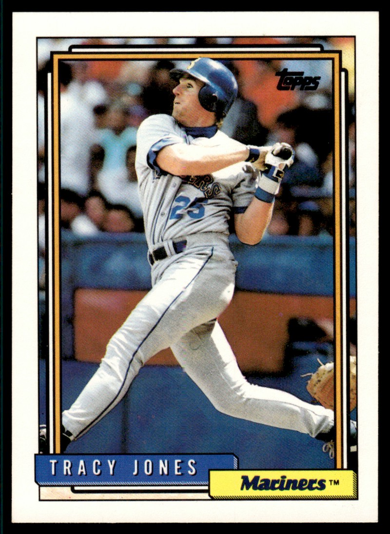 1992 Topps Tracy Jones Seattle Mariners #271 23969 | eBay