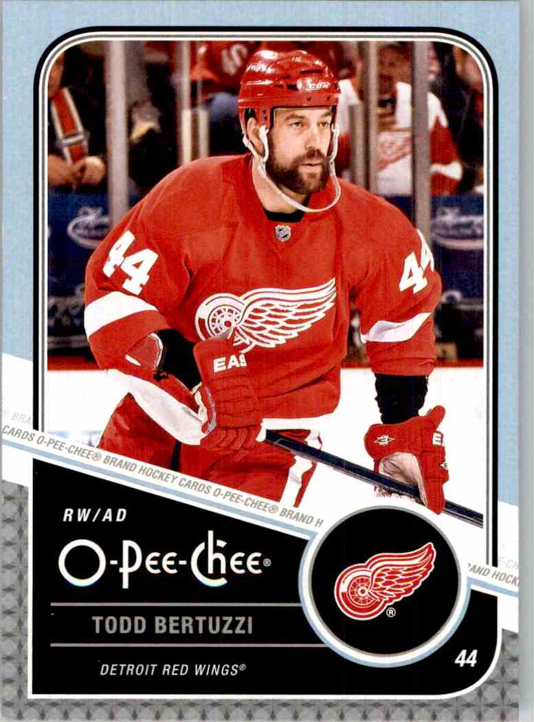 2011-12 O-Pee-Chee Playoff Beard Todd Bertuzzi #8