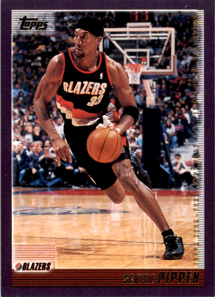 NBA BLAZERS ピッペン　PIPPEN 2000-01 Topps Scottie Pippen Portland Trail Blazers #30 NBA