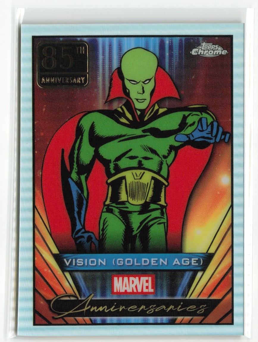スケッチカード Marvel Vision 2025 Topps Marvel Chrome Vision (Golden Age) #MA-1