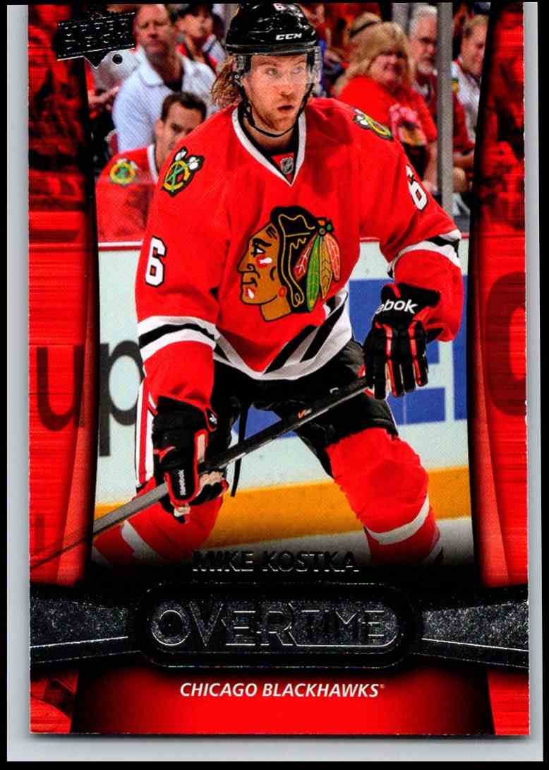 2013-14 Upper Deck Overtime Mike Kostka #77