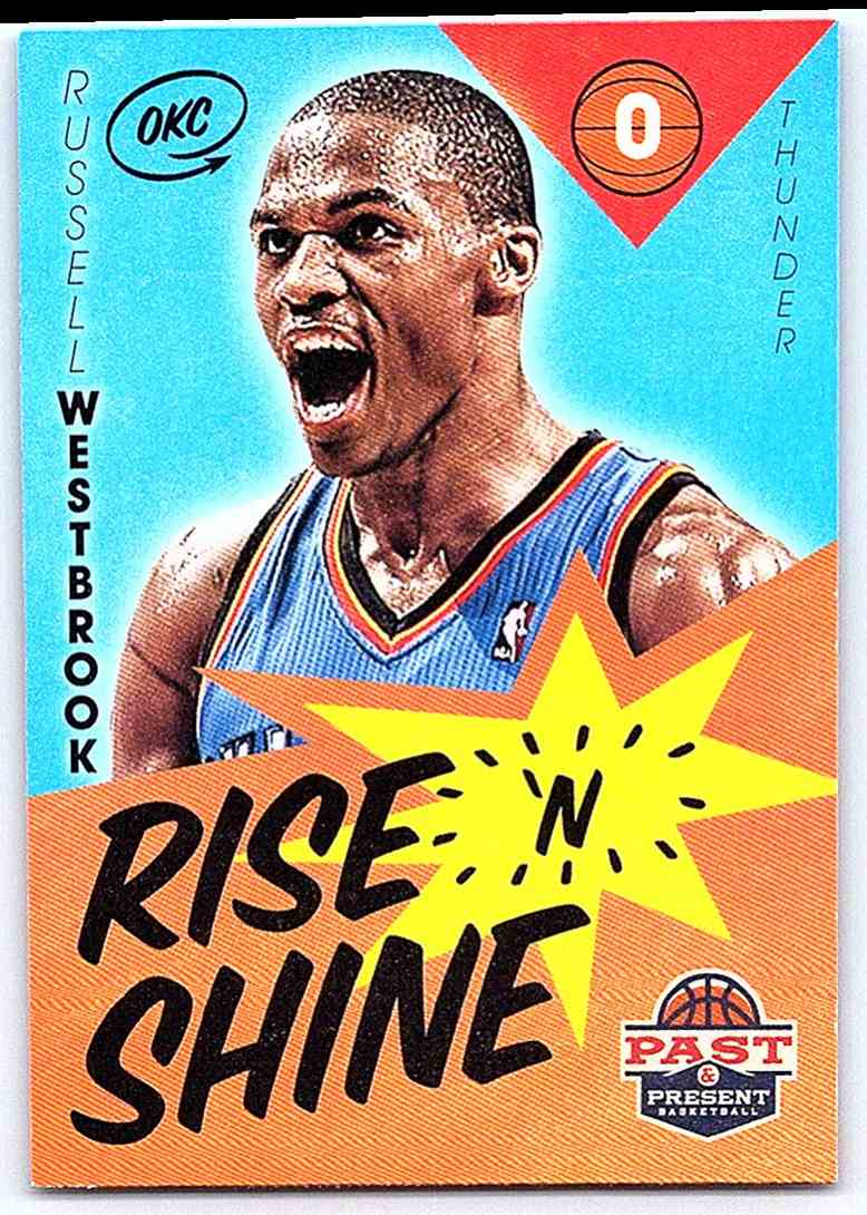 2012-13 Panini Past And Present Rise N Shine Russell Westbrook #70
