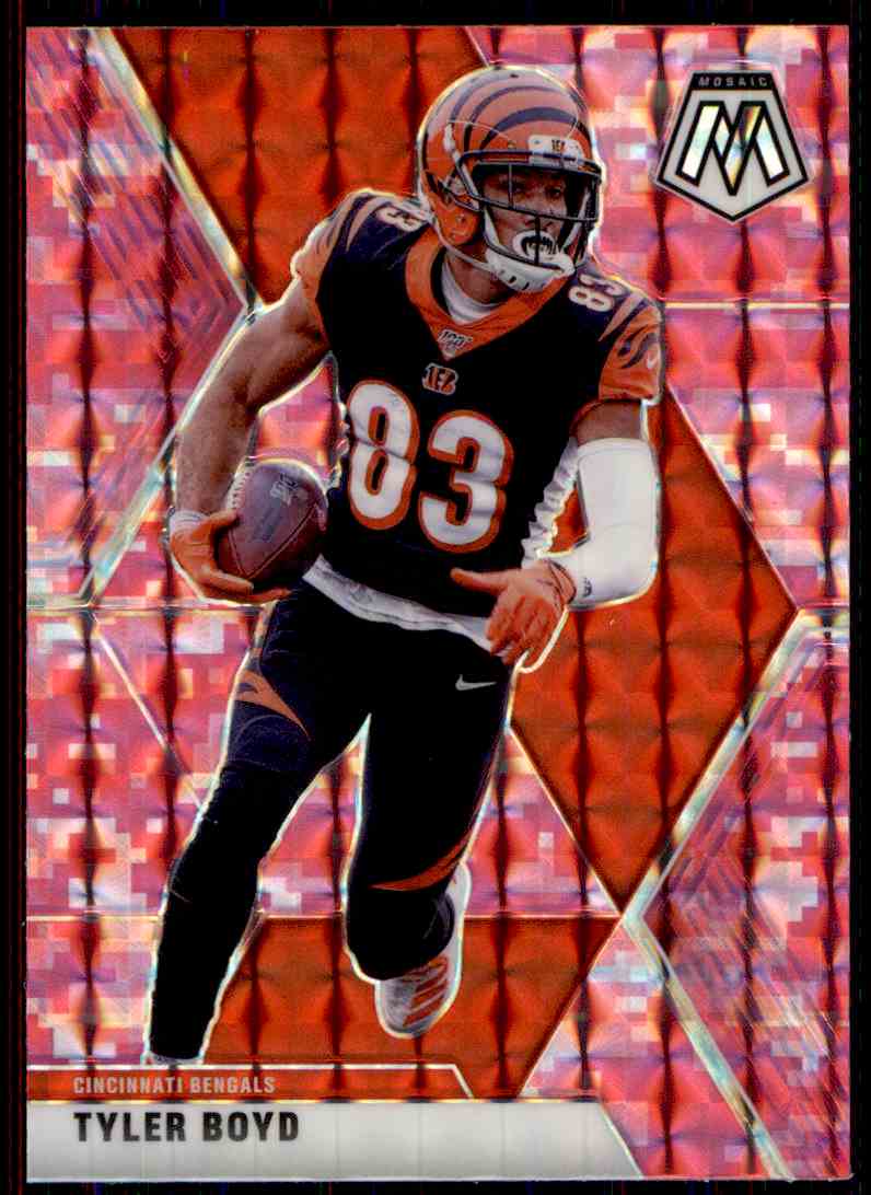 2020 Panini Mosaic Pink Prizm Tyler Boyd Cincinnati Bengals #48 | eBay