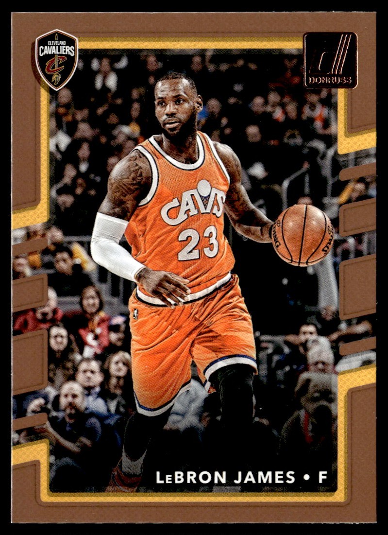 2017-18 DONRUSS LEBRON JAMES CLEVELAND CAVALIERS #27