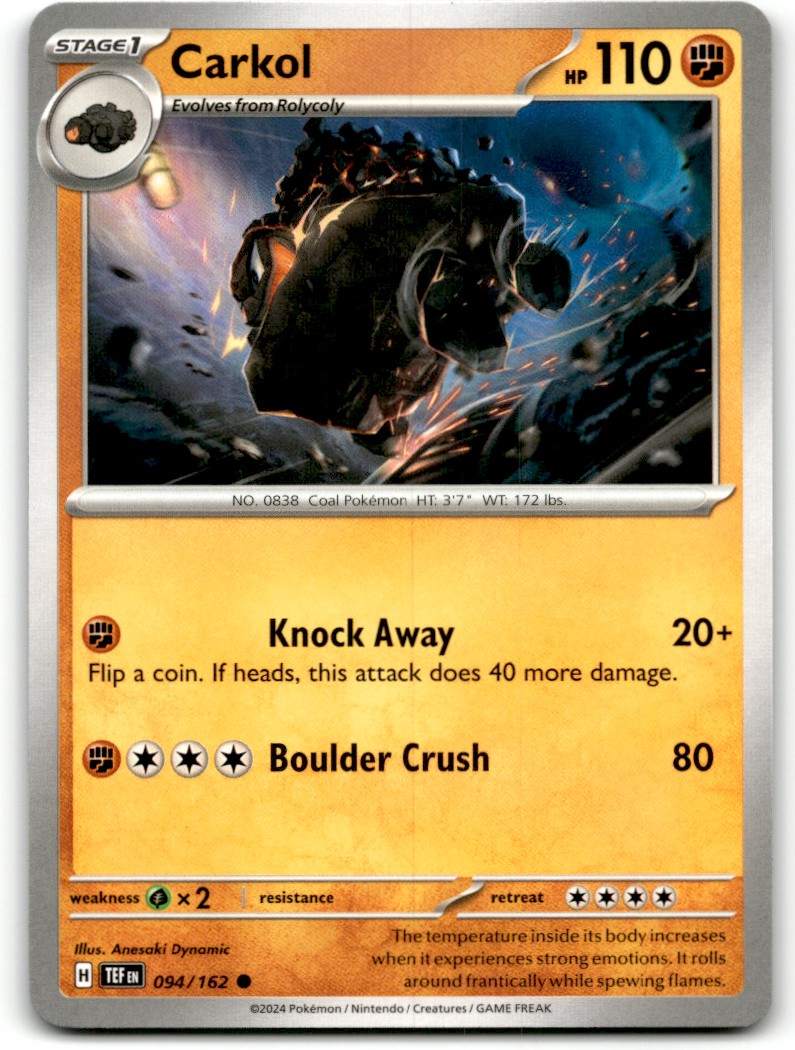 Pokemon Trading Card TCG Carkl #94