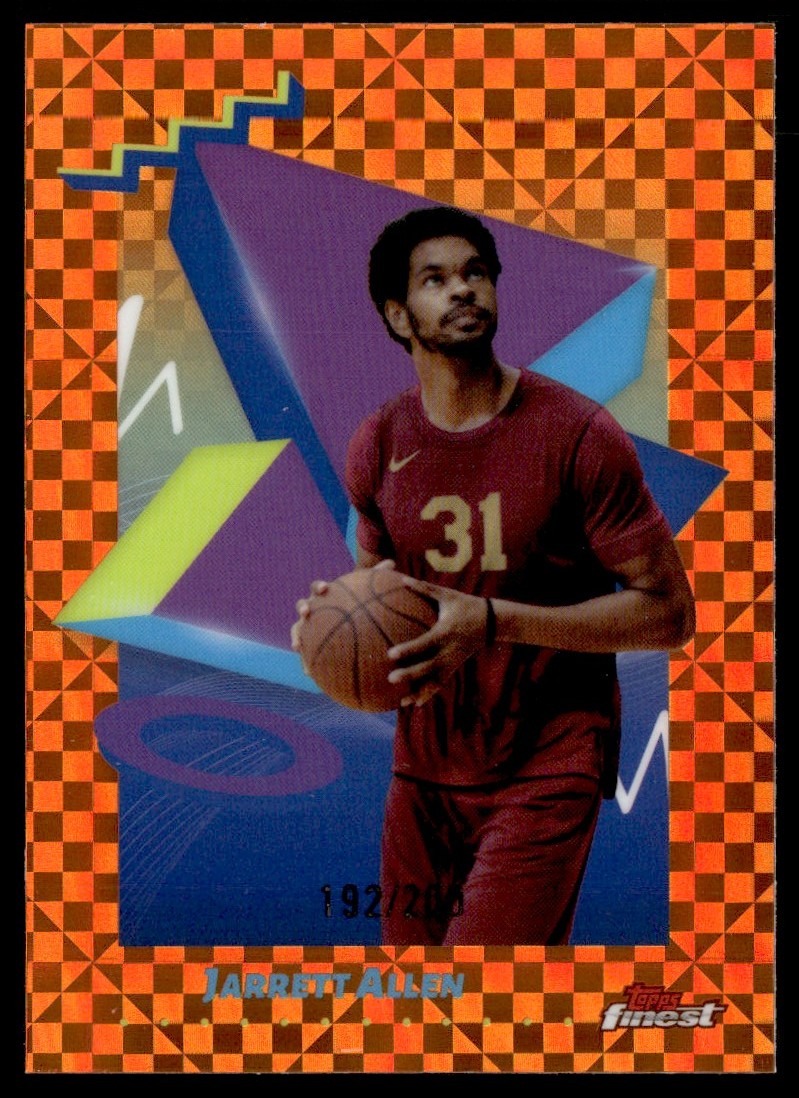 2024-25 Topps Finest Orange XFractor Jarrett Allen 192/200 #115 | eBay