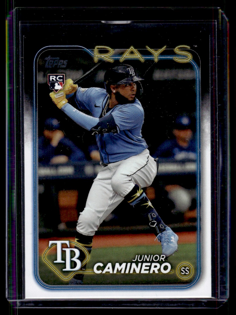 2024 Topps Series 2 Rookie Junior Caminero Rookie #628 Tampa Bay 