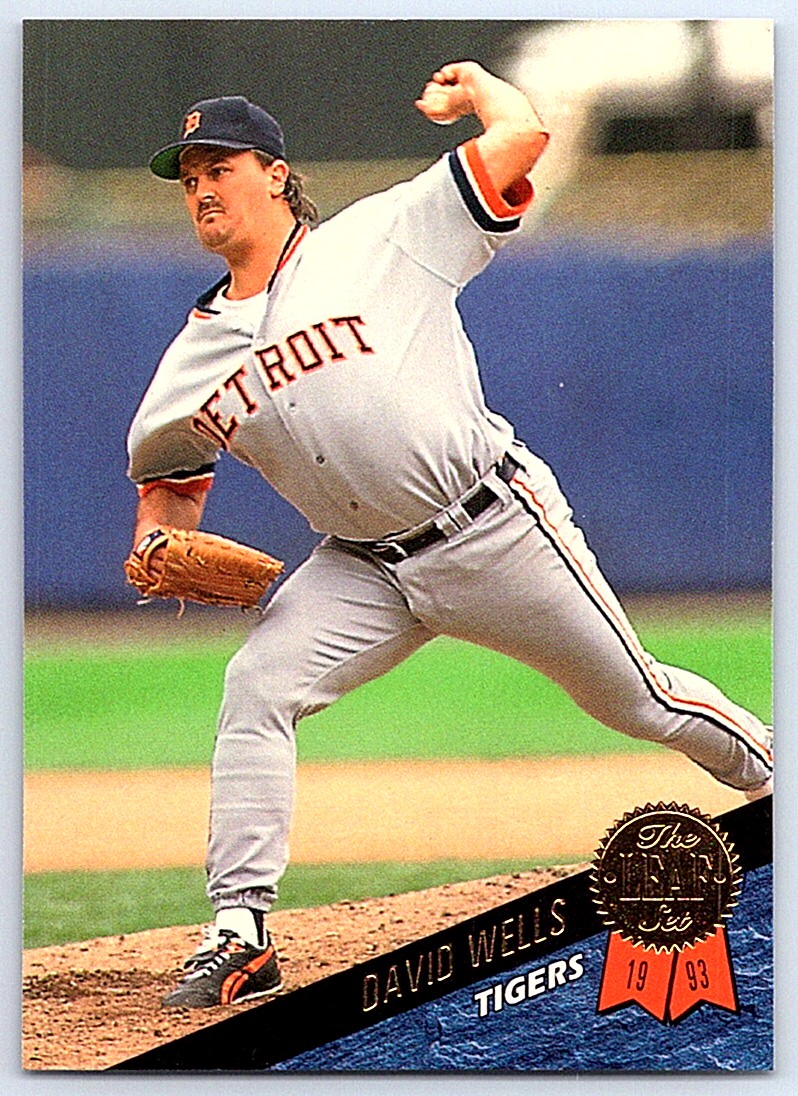 1993 Leaf David Wells #484 on Kronozio