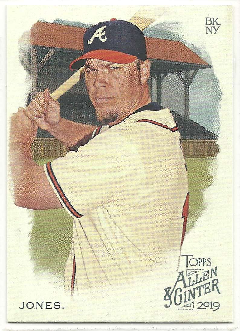 2019 Topps Allen & Ginter Chipper Jones #14