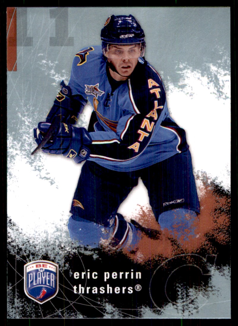 2007-08 Upper Deck Be a Player Eric Perrin Atlanta Thrashers #9 | eBay