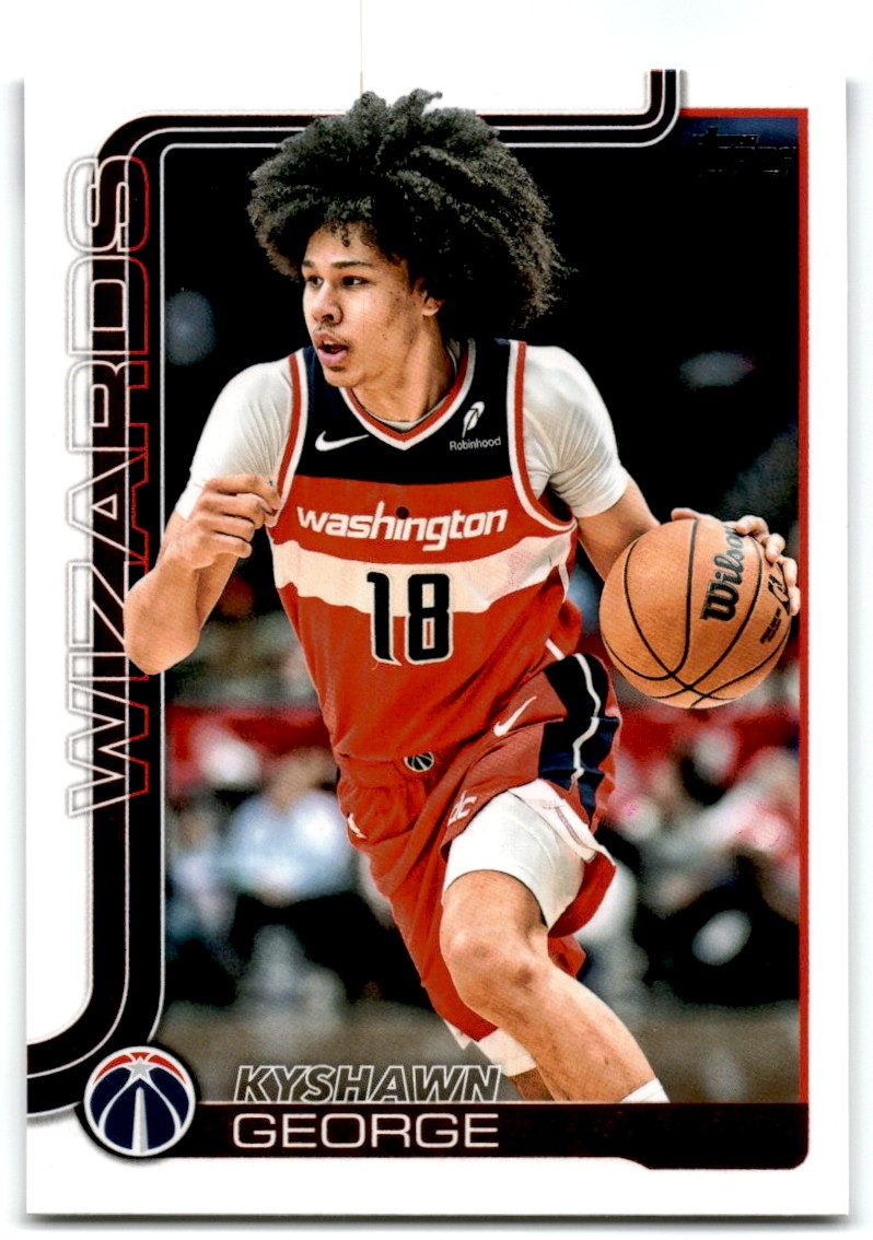 2025-26 Topps Kyshawn George Washington Wizards #98 | eBay