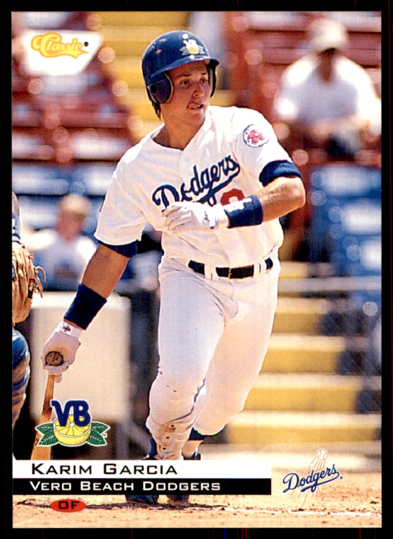 1994 Classic Karim Garcia Vero Beach Dodgers #167 | eBay