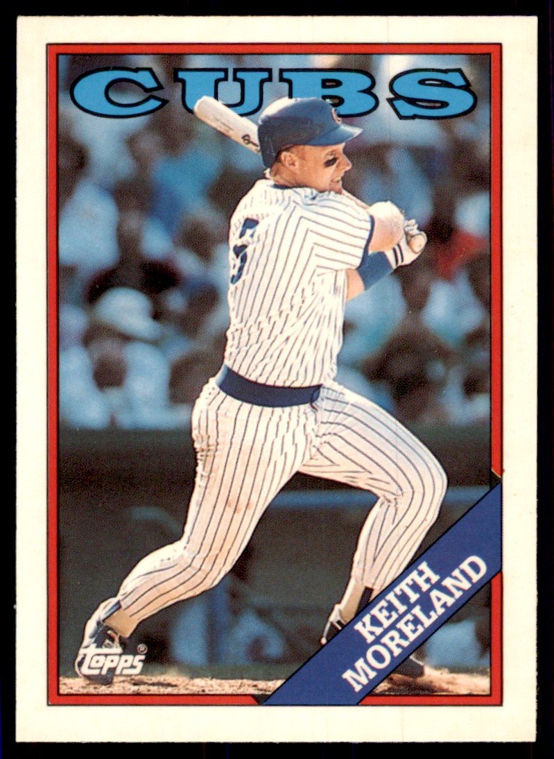 1988 Topps Tiffany Keith Moreland Baseball Cards #416 | eBay