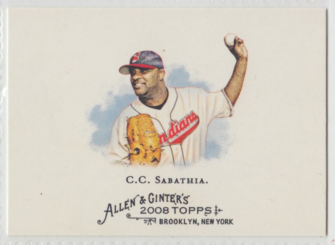 2008 Topps Allen & Ginter C.C. Sabathia #5