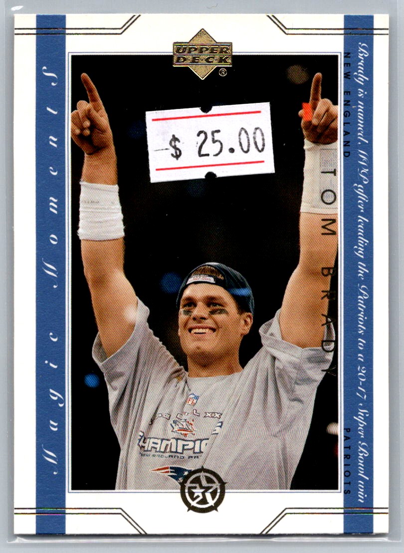 2002 Upper Deck EA Sports Madden Bowl Super Bowl New England