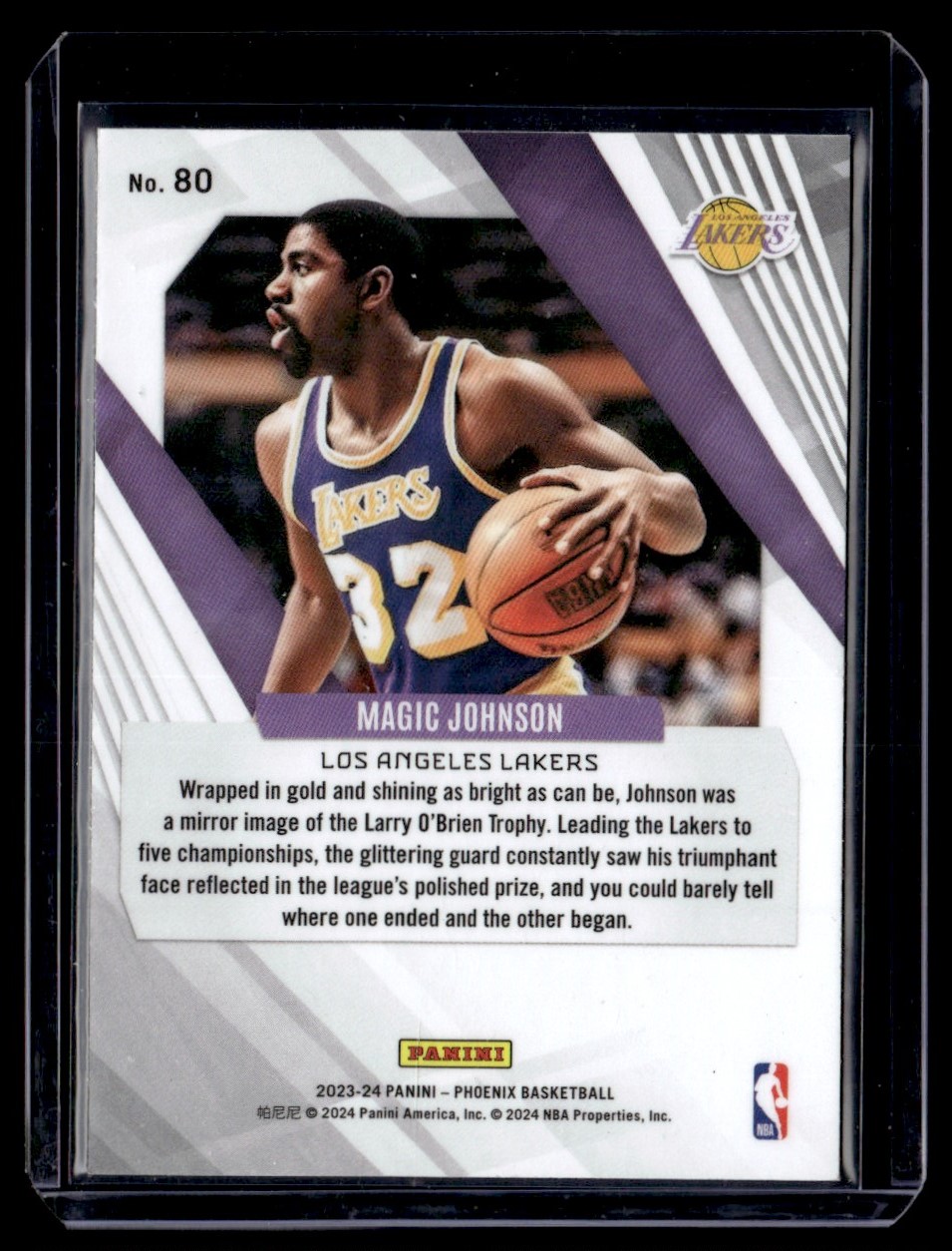 NBA Magic Johnson 23枚セット NBA Magic Johnson 23枚セット 2023-24 Panini Phoenix Blue Ice