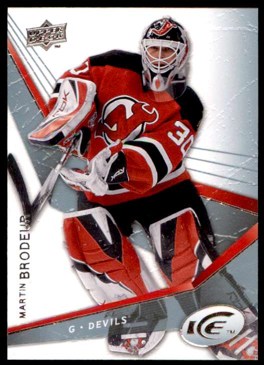2008-09 Upper Deck Ice Martin Brodeur #52
