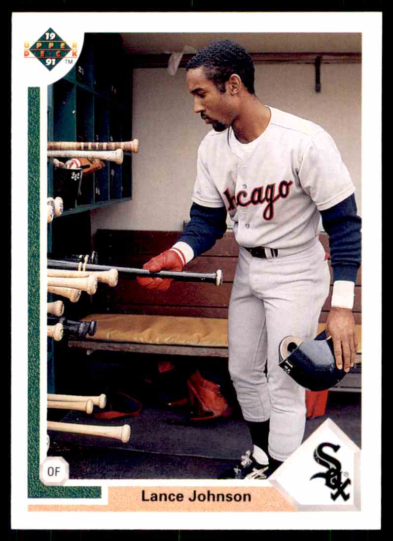 1991 Upper Deck Lance Johnson #248