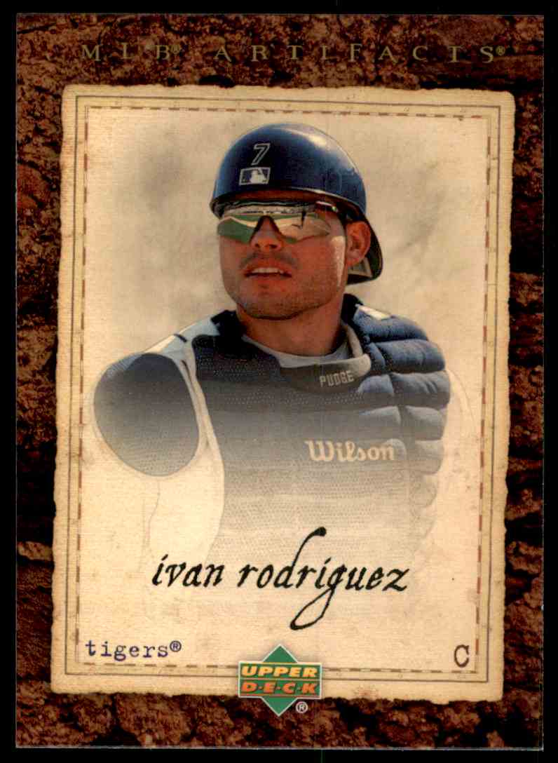 2007 Artifacts Ivan Rodriguez #11 card front image