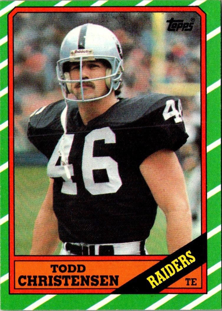 1986 Topps Todd Christensen #64