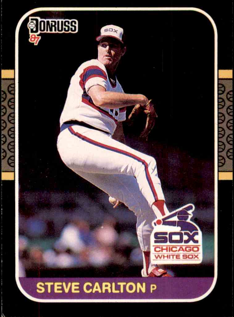 1987 Donruss MLB Steve Carlton #617