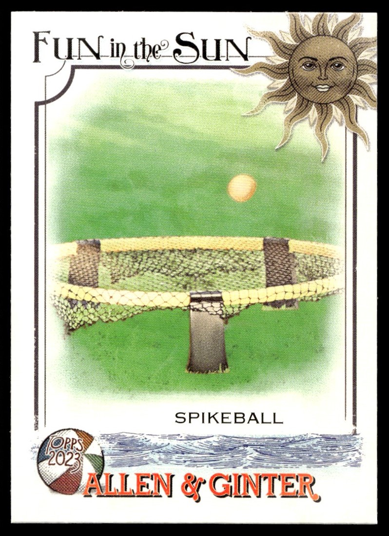 2023 Topps Allen & Ginter Fun in the Sun Spikeball #FITS-1
