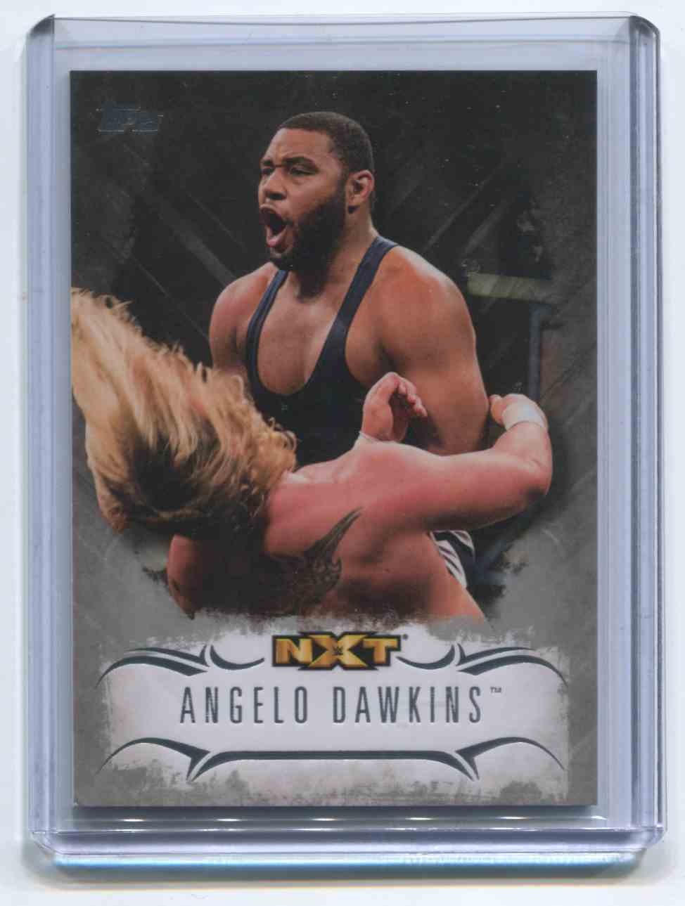 2016 Topps Wwe Undisputed Gallery Nxt Silver Angelo Dawkins on Kronozio