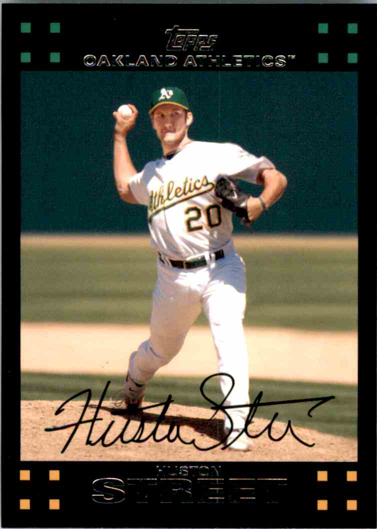 2007 Topps Huston Street #124 card front image