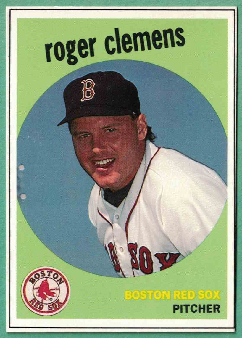 1989 Baseball Cards Magazine Roger Clemens Handcut 44 EBay