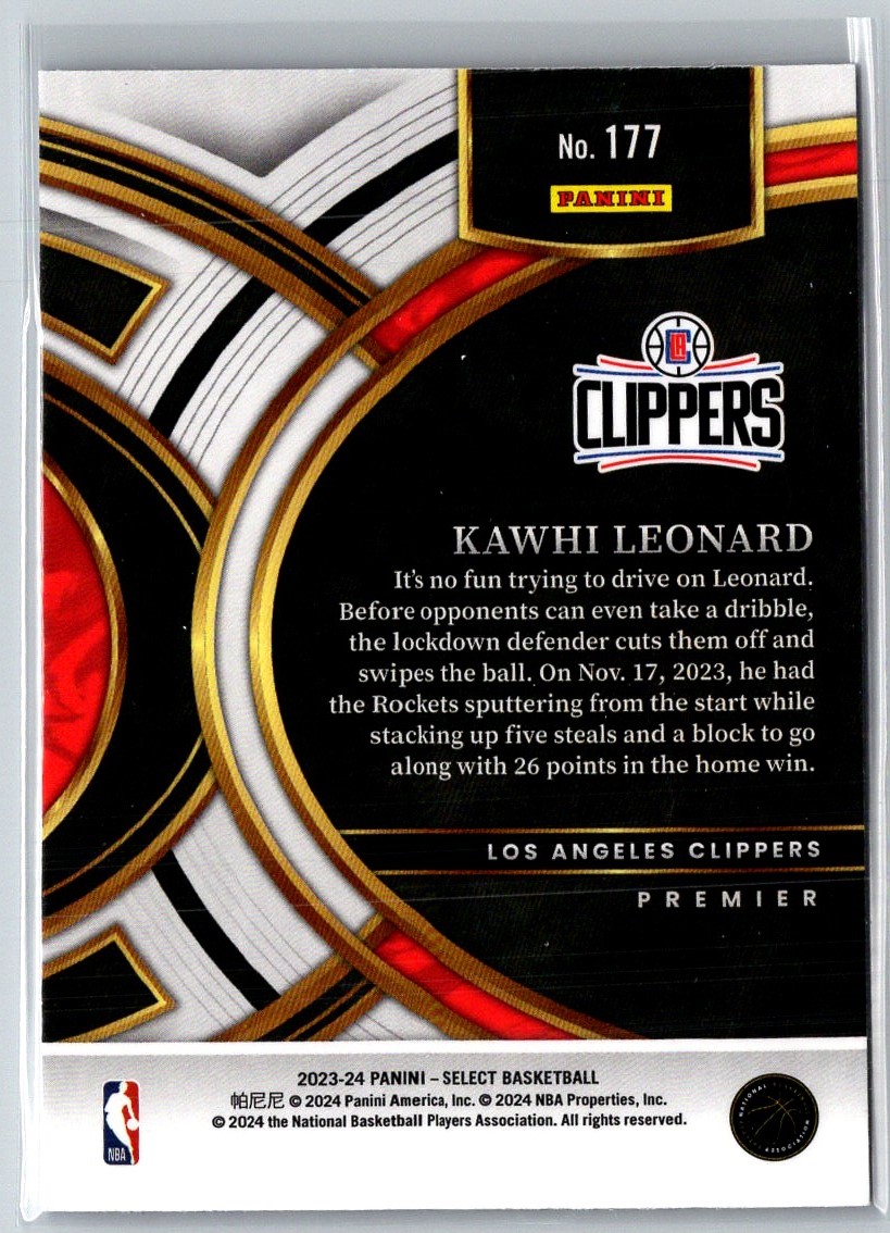 その他 2016-17 select Kawhi Leonard silver 6d91865a61c64c07b01731ebf031a8