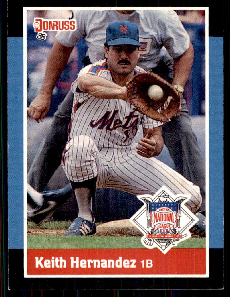 希少レア　1 DEuTSCCHEMARK  1988 1988 Donruss All-Stars Keith Hernandez New York Mets #49 | eBay